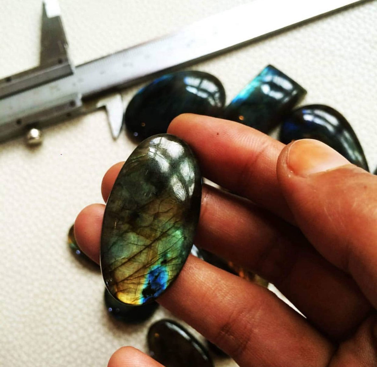 1000 Grams Natural Labradorite | Cabochons Gemstone