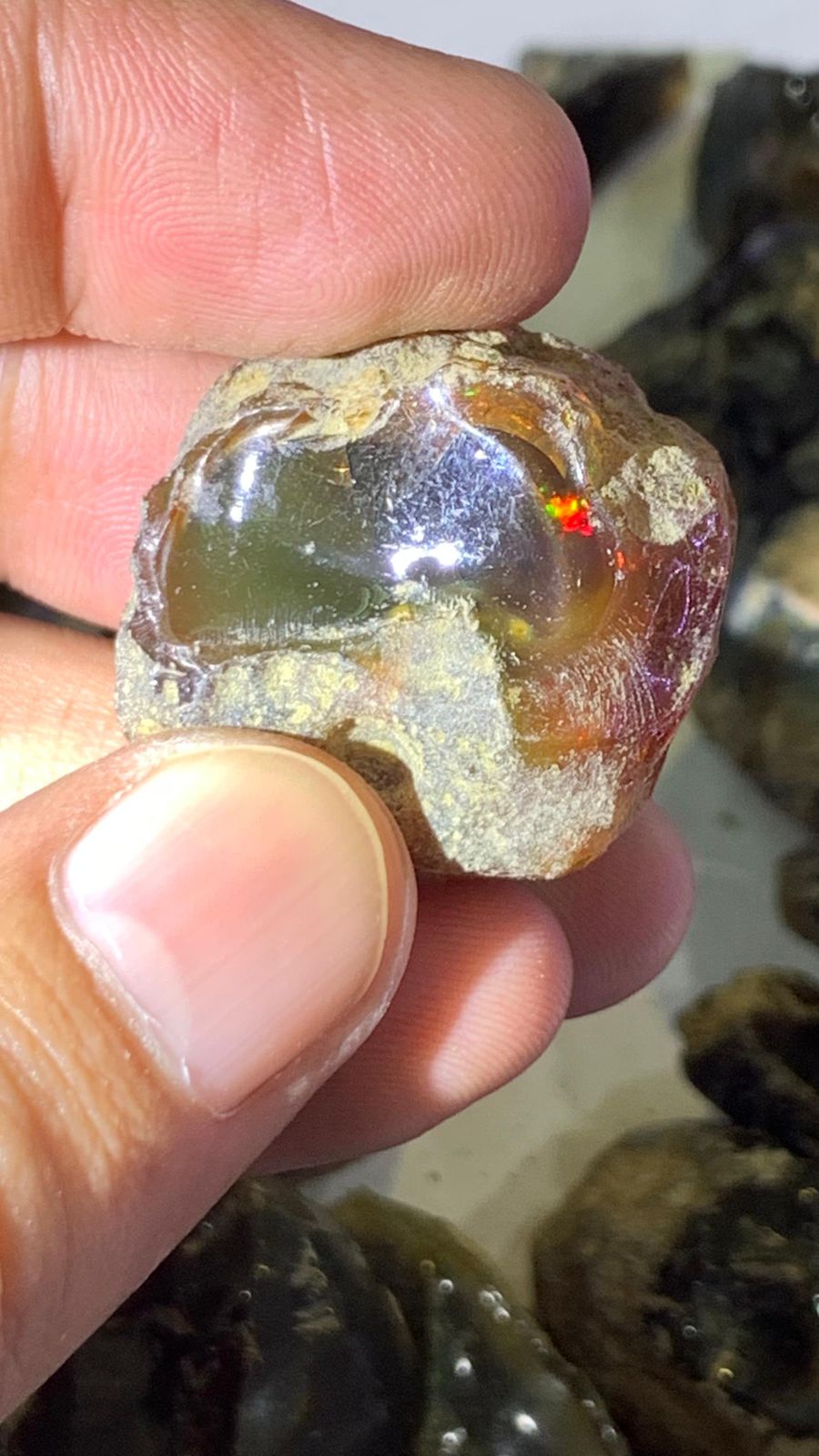 black opal from ethiopia
