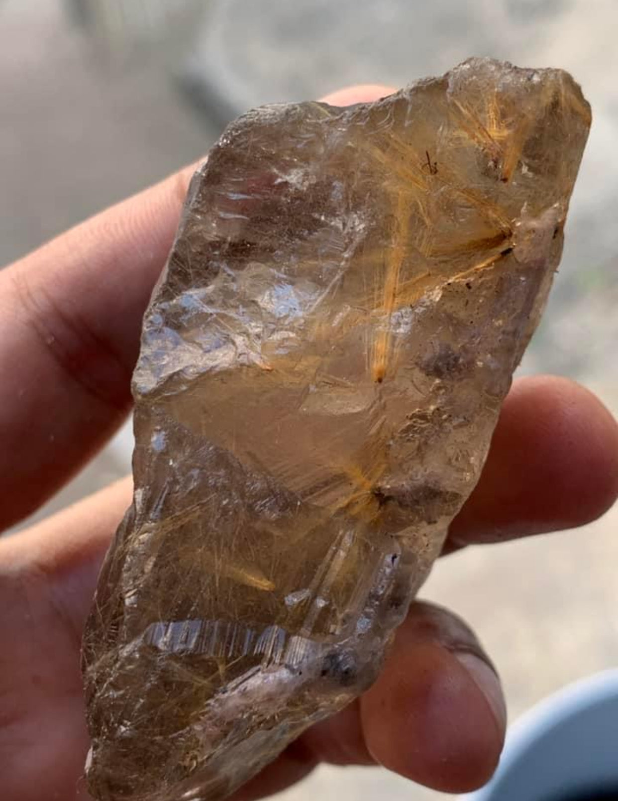 red rutilated quartz
