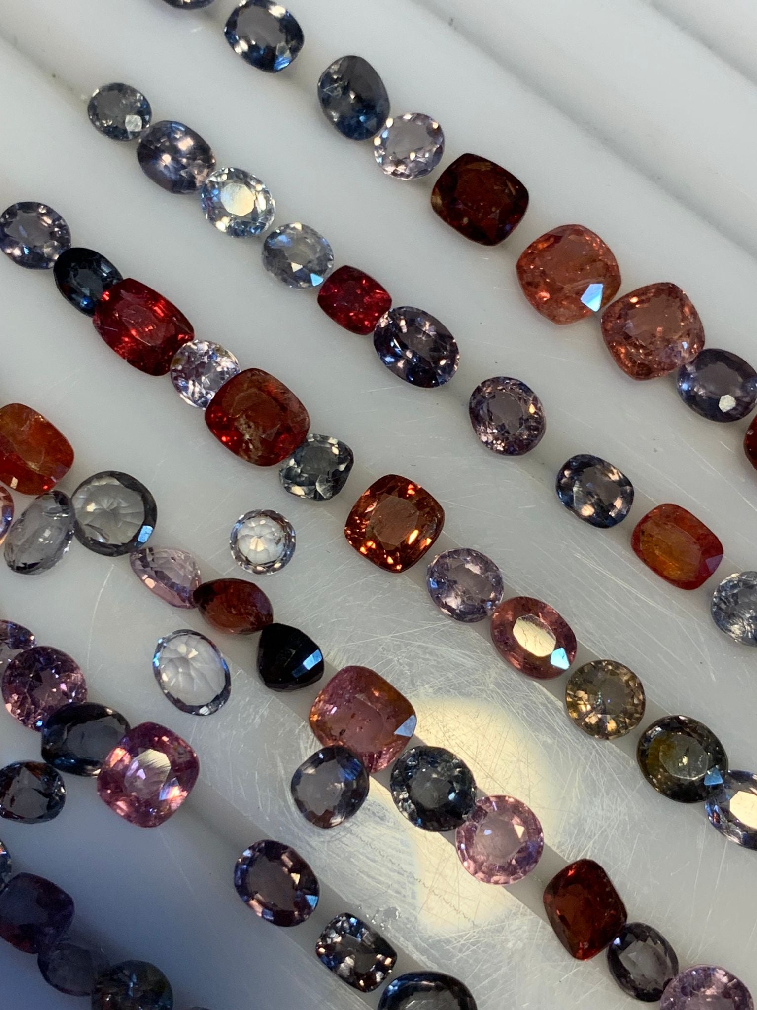 blue gray spinel