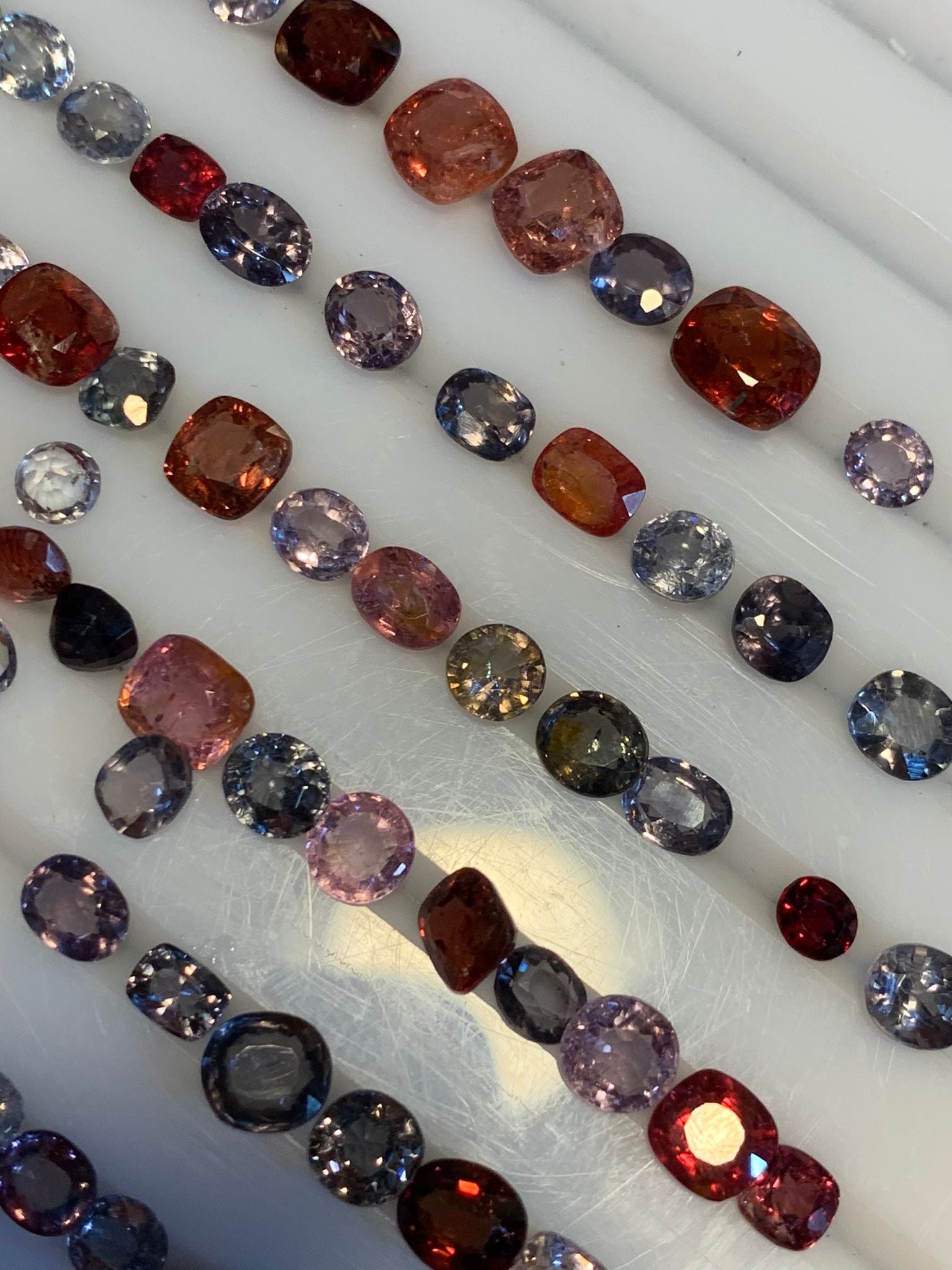 blue gray spinel