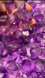 amethyst rough for jewelry making

