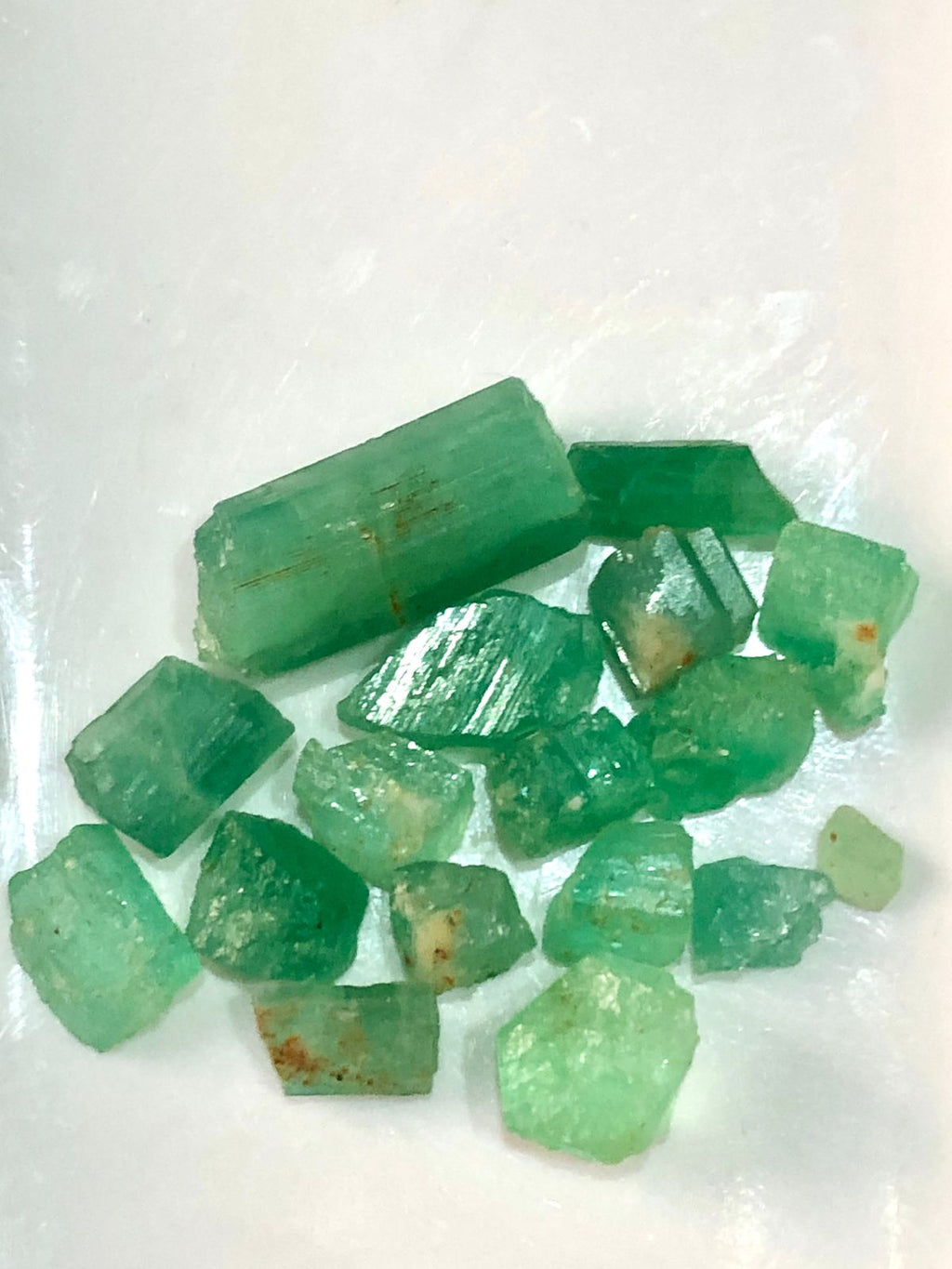 Pokemon Emerald Rough Buy 55 Carats Natural Rough Emerald Lot - Premium Facet Grade | GemsVisor