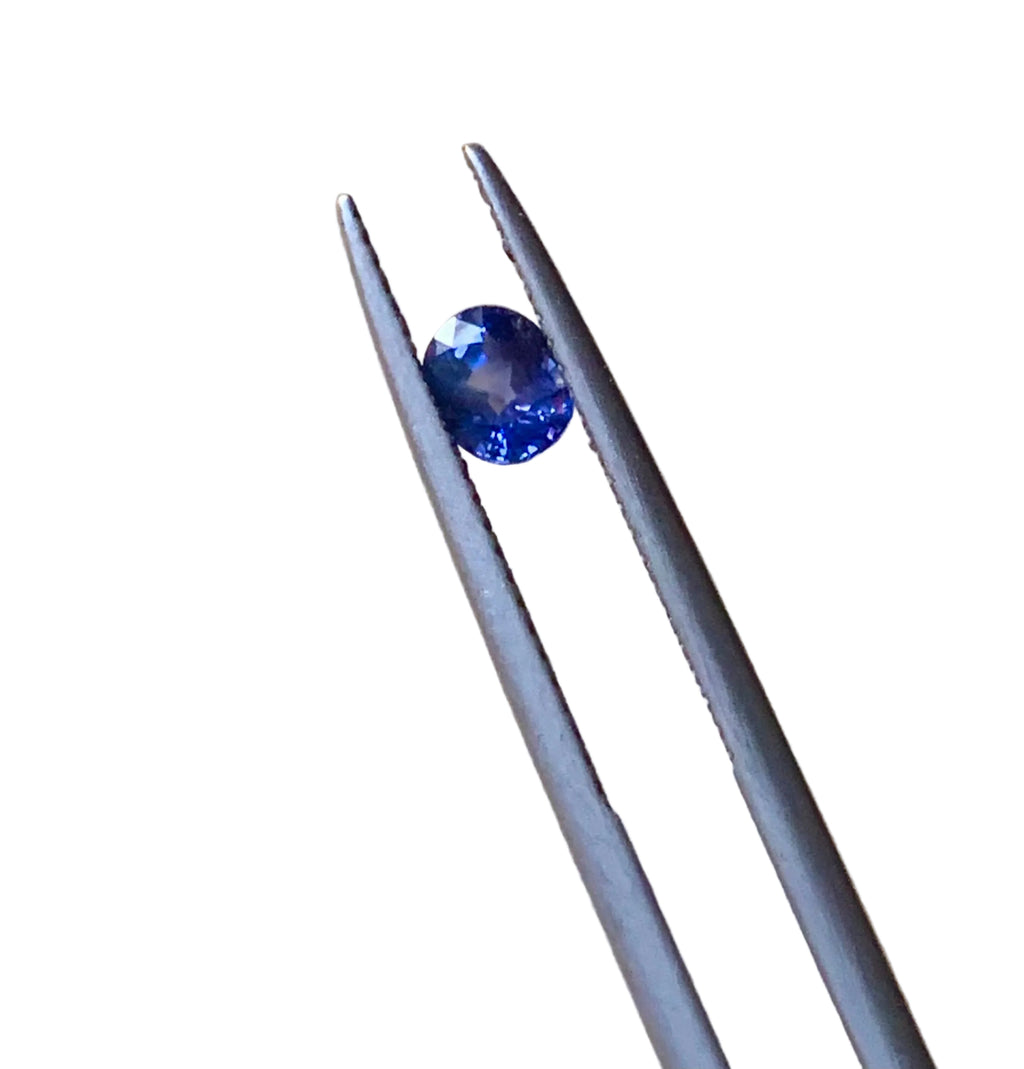 natural oval blue sapphire for sale etsy

