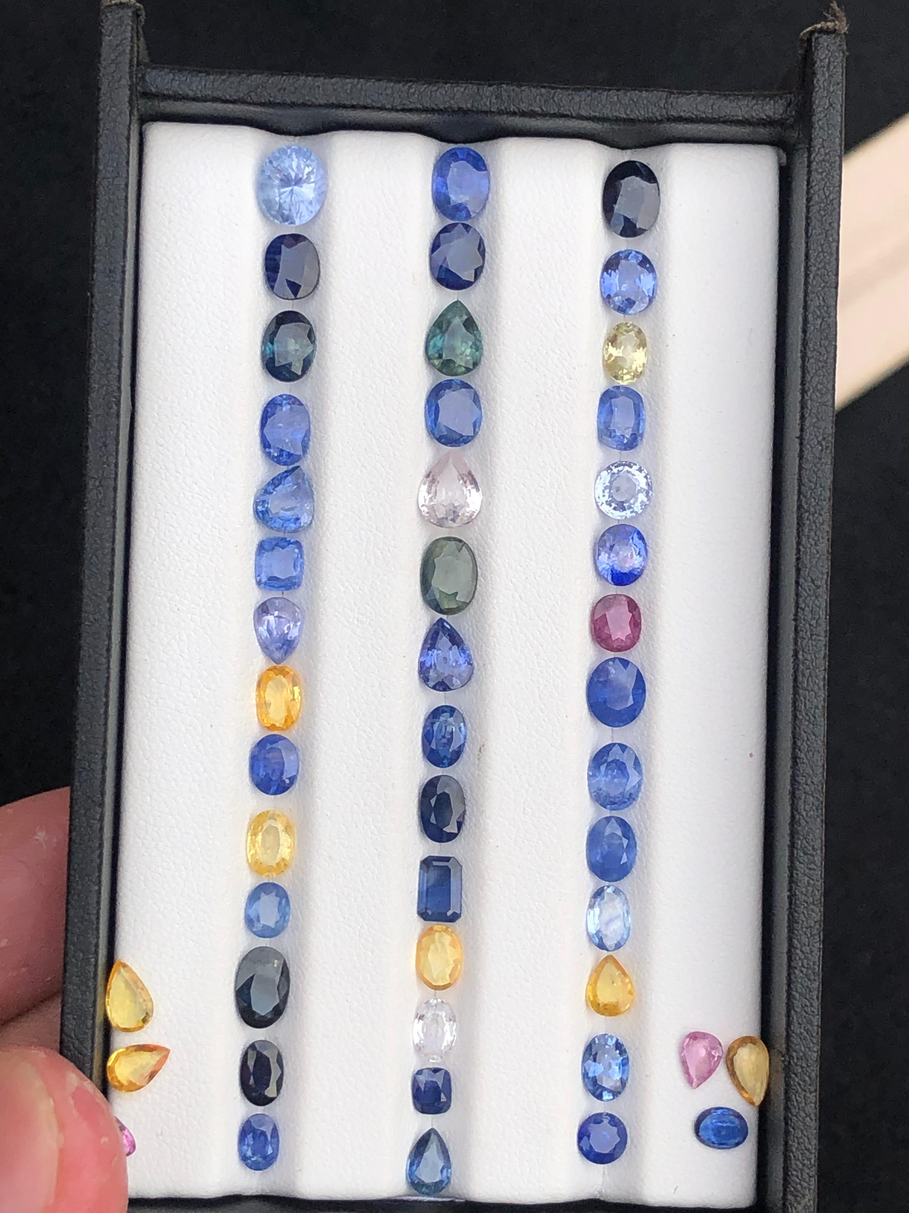 untreated 31 carat sapphire loose gemstone

