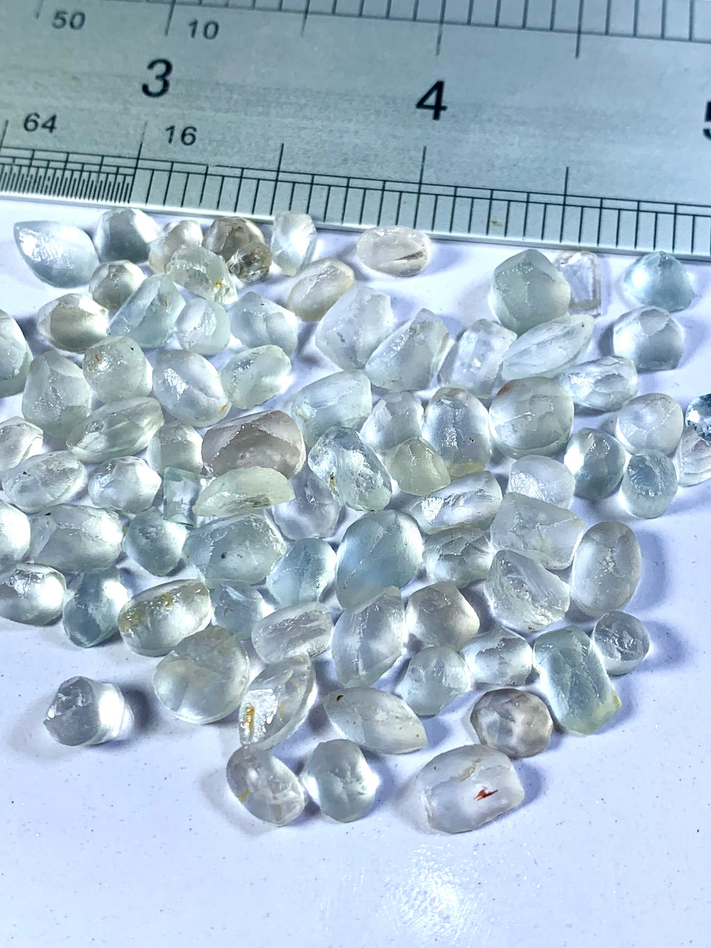 premium rough white topaz


