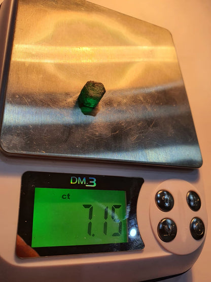 emerald band necklace