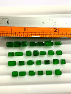 faceted tsavorite garnet loose stone