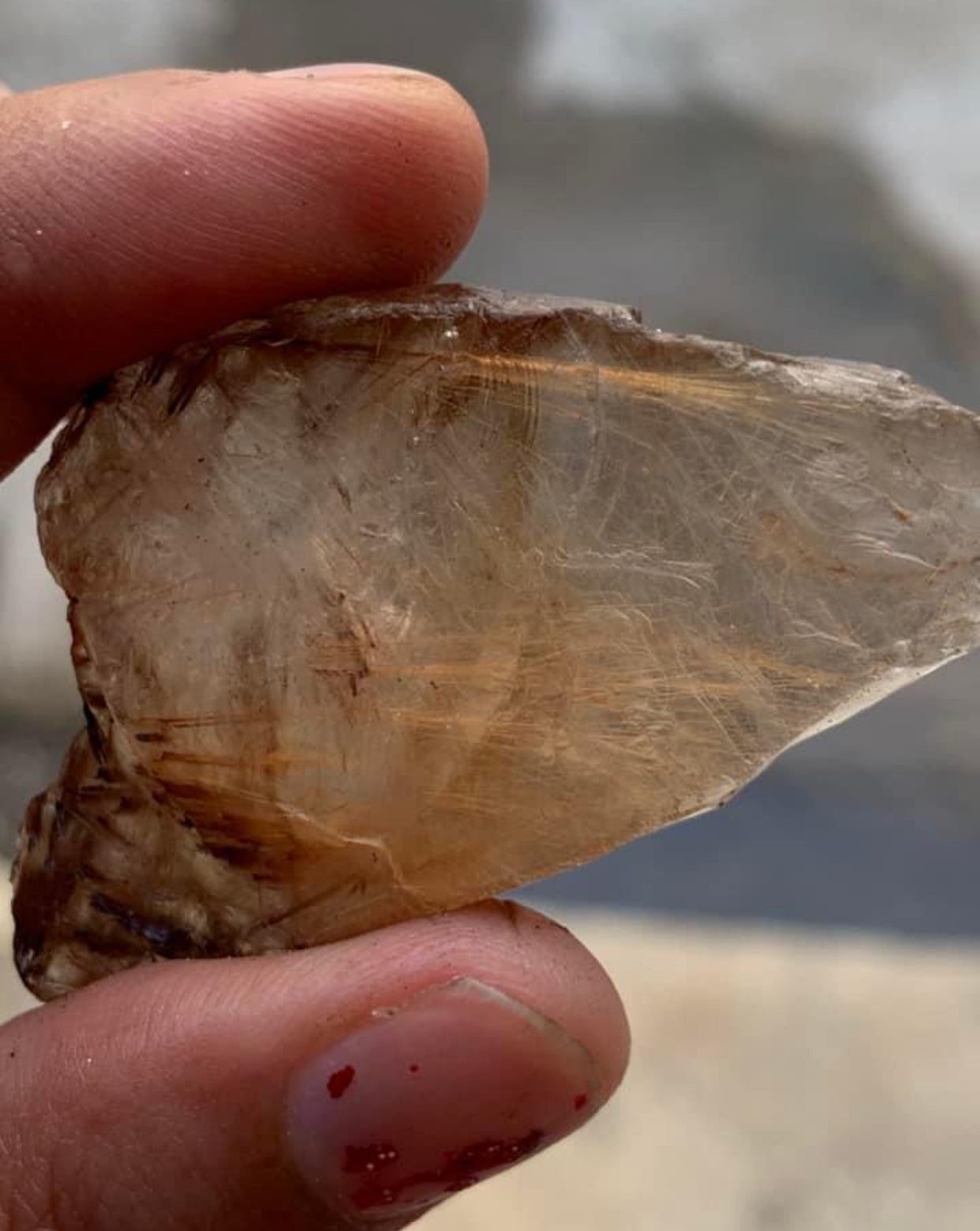 green rutilated quartz
