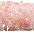 morganite rough gemstone for lapidary
