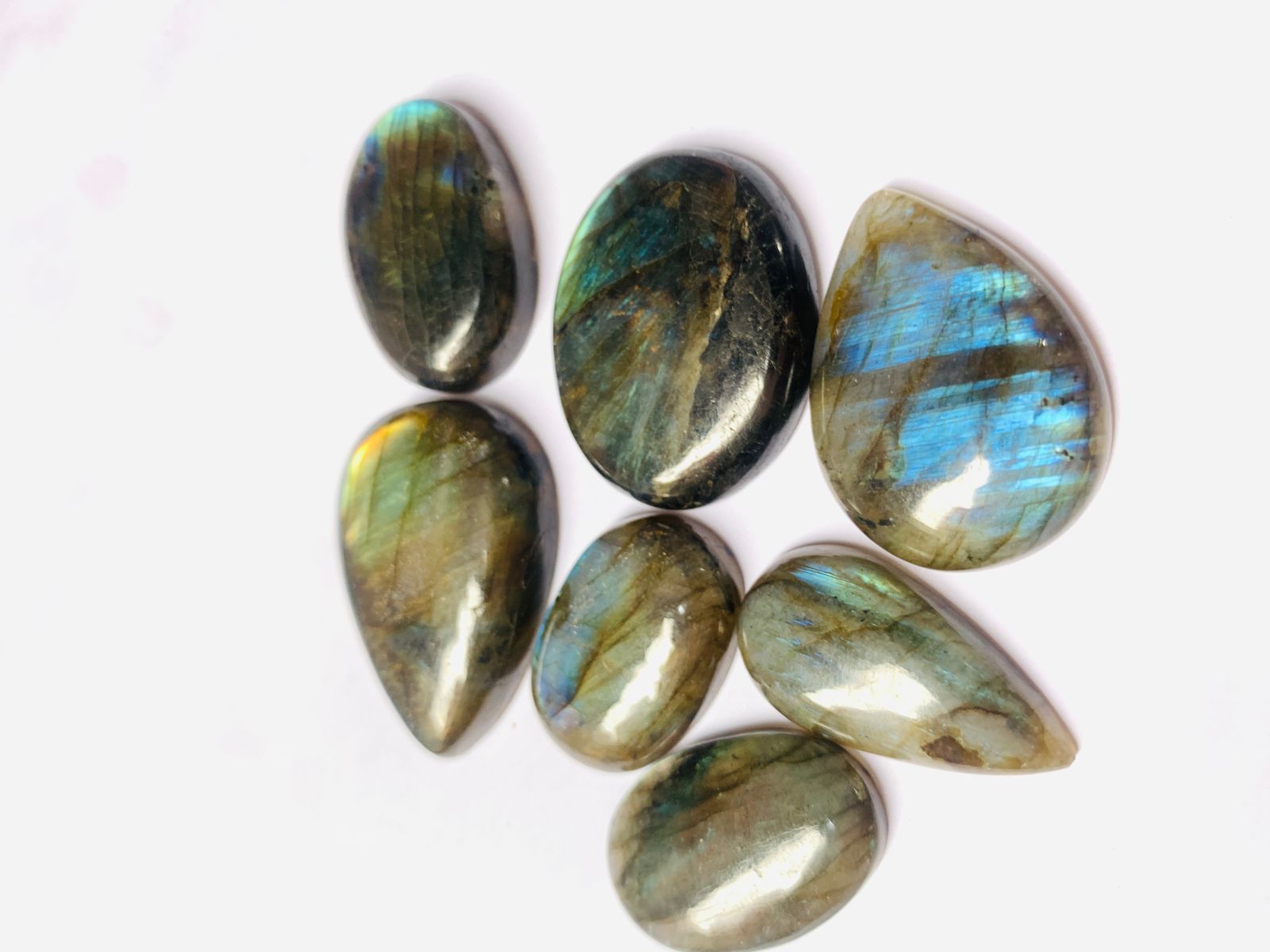 yellow labradorite
