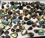 1000 Grams Natural Labradorite | Cabochons Gemstone