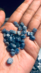 jewelry making 250 g blue sapphire rough stones

