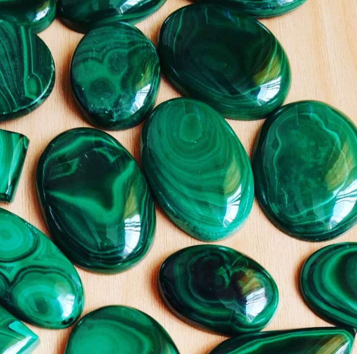 malachite pendant
