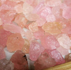 raw stone morganite for lapidary artist