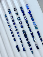 blue sapphire faceted
