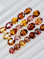 loose zircon gemstones
