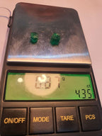natural cut emerald