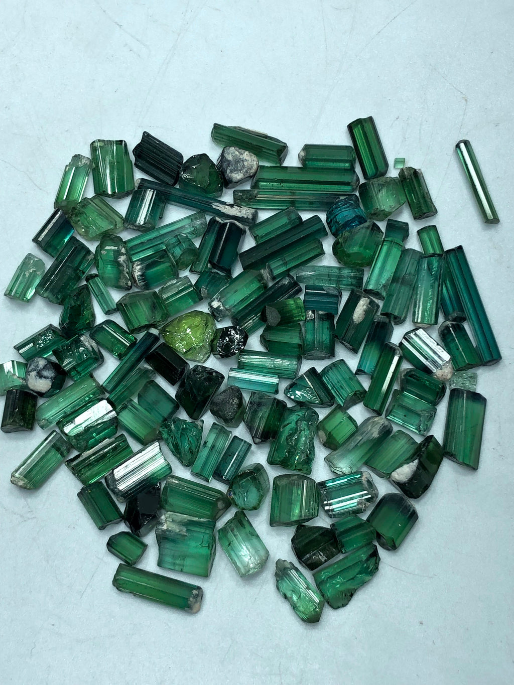 wholesale parcel of raw tourmaline crystals