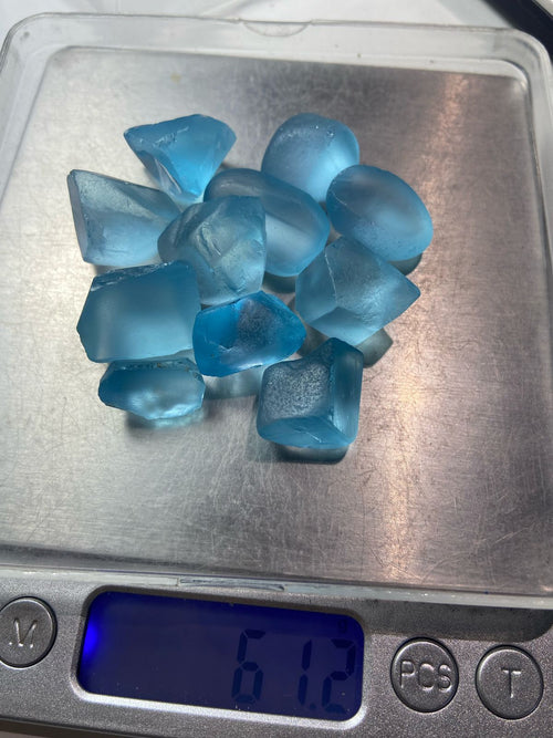natural blue topaz
