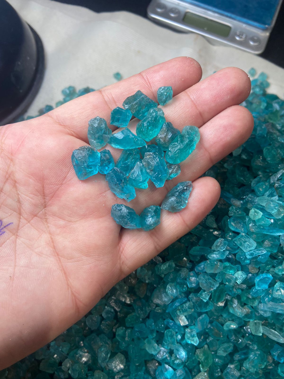 ocean blue apatite