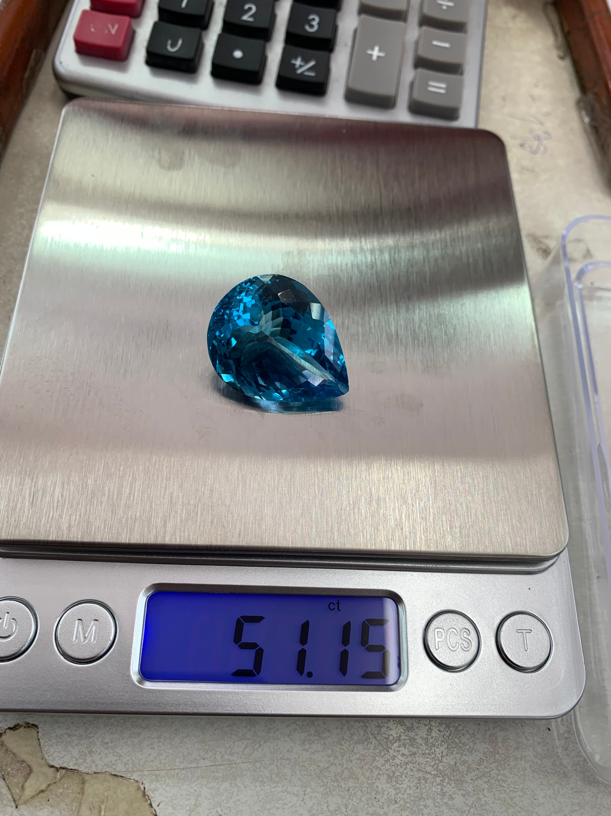 swiss topaz loose gemstone