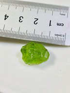 raw peridot for faceting