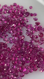 ruby studs