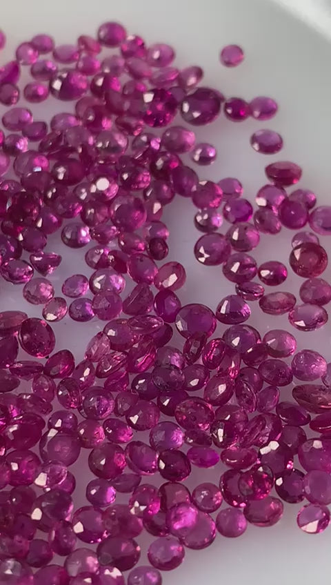 ruby studs