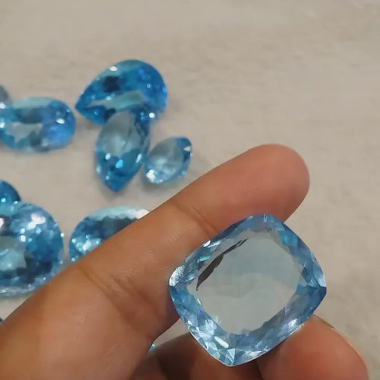 blue topaz for ring 