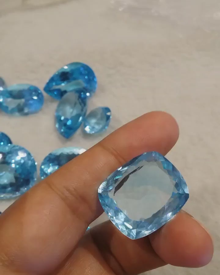 blue topaz for ring 