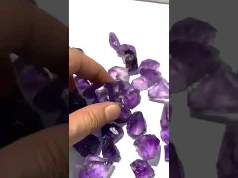 250 Grams Raw Facet Grade Amethyst