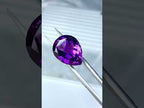 Natural Pear Shaped 23.50 carat Single Piece Big Size Faceted Amethyst