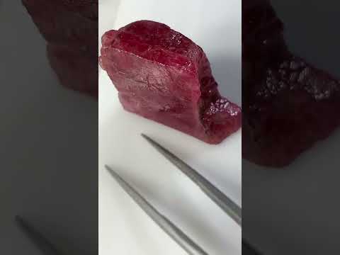 17 Grams Of Rough Rhodonite | Rhodonite rough for jewelry