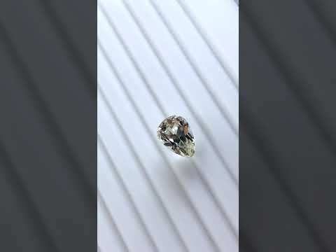 4.25Carats Light Yellow Spodumene Kunzite Loose Gemstone Single Piece