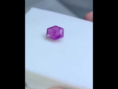 2 Carats Natural Trapiche Batakundi Kashmir Ruby