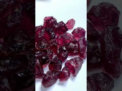 135 Carats Facet Grade Natural  Rhodolite Garnet | Raw Gemstone