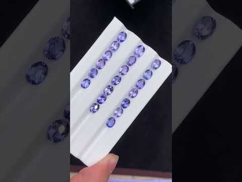 Natural Tanzanite Faceted Loose Gemstone | 24 Carats Blue Violet Stone