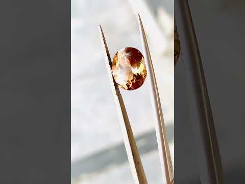 6.35 Carats Brown Skardo Topaz Single Piece Loose Gemstone