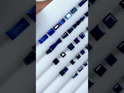 7.5 Carats Natural Blue Faceted Sapphire | Loose Sapphire For Jewelry