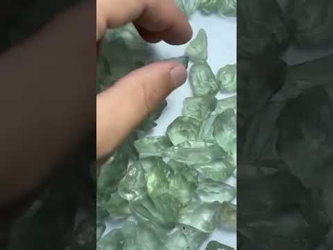 green amethyst pendant