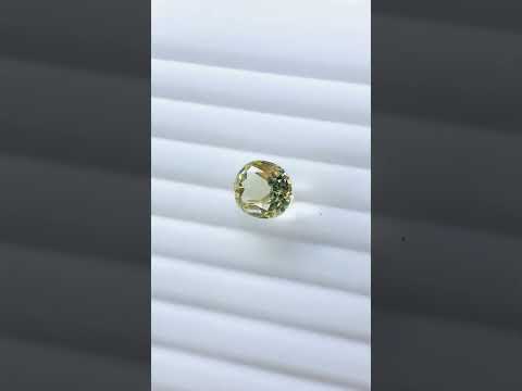 3.40 Carats Faceted Natural Heliodor Loose Gemstone Single Piece