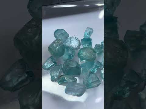 100 Carats Facet Grade Natural Rough Blue Zircon | Raw Gems