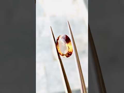 6.90 Carats Brown Faceted Skardo Topaz Single Piece Loose Gemstone