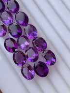 purple stone rings
