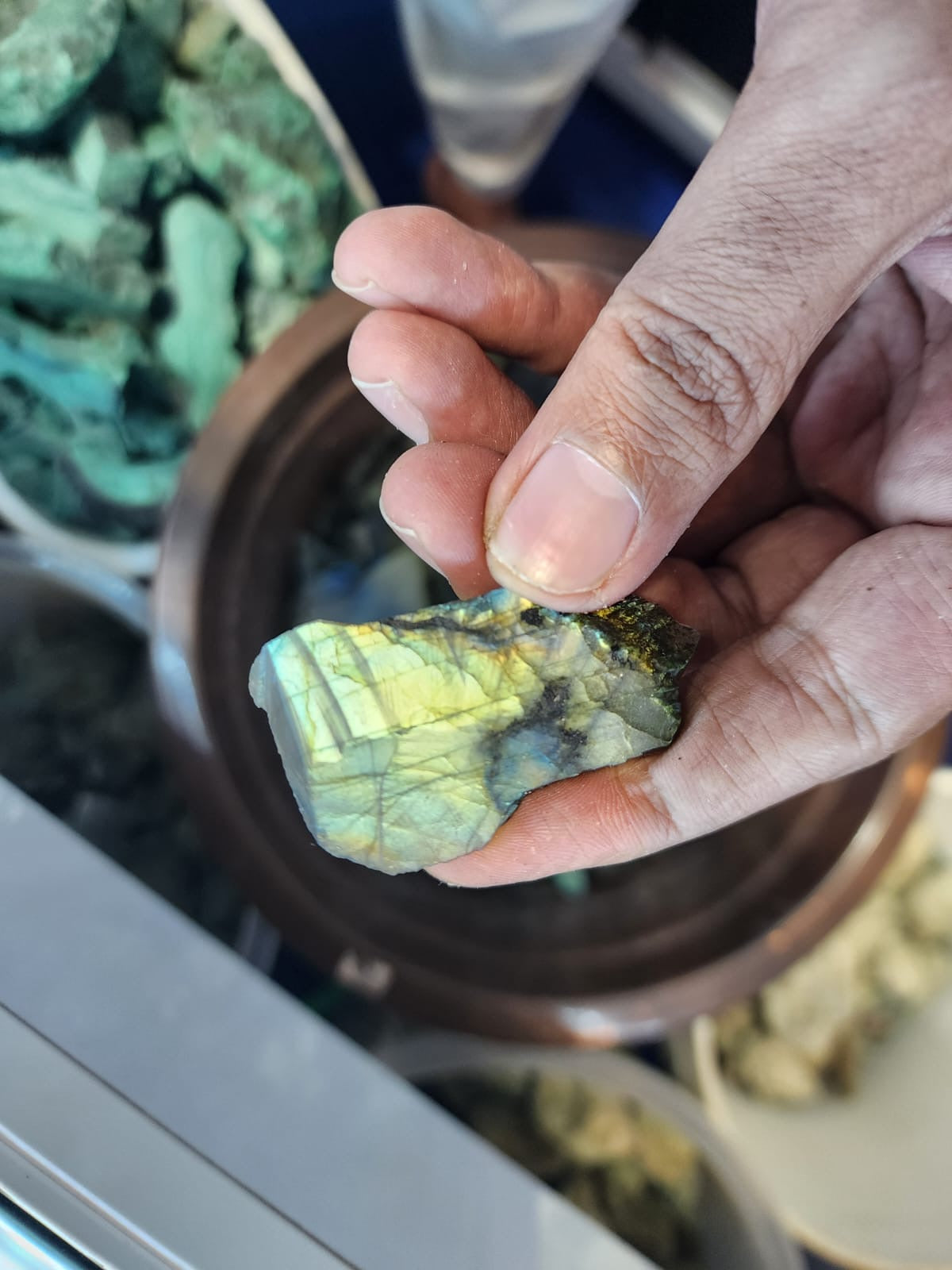 red labradorite
