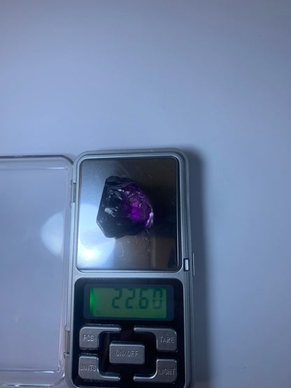 purple stone not amethyst