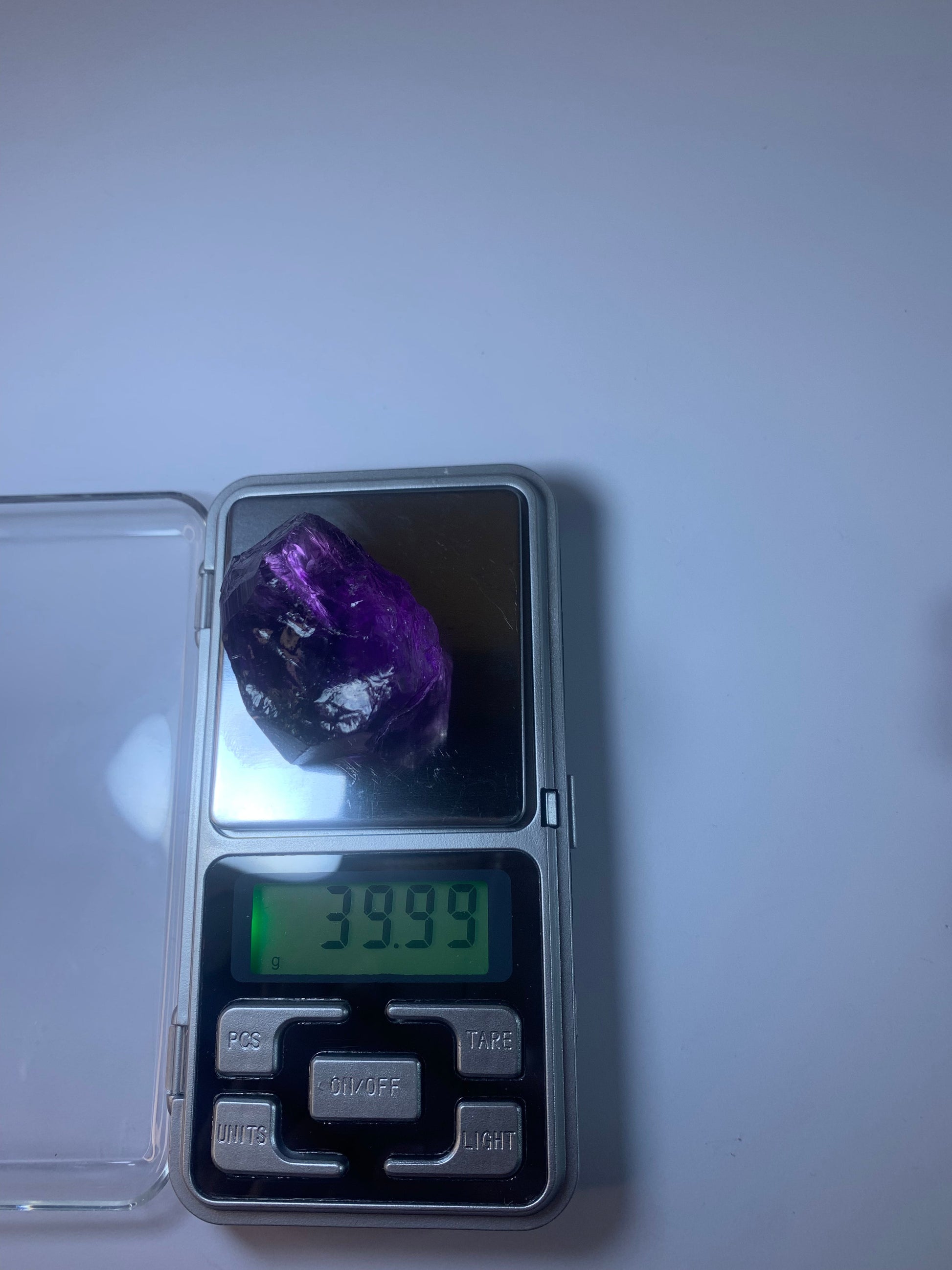 purple stone that looks like amethyst