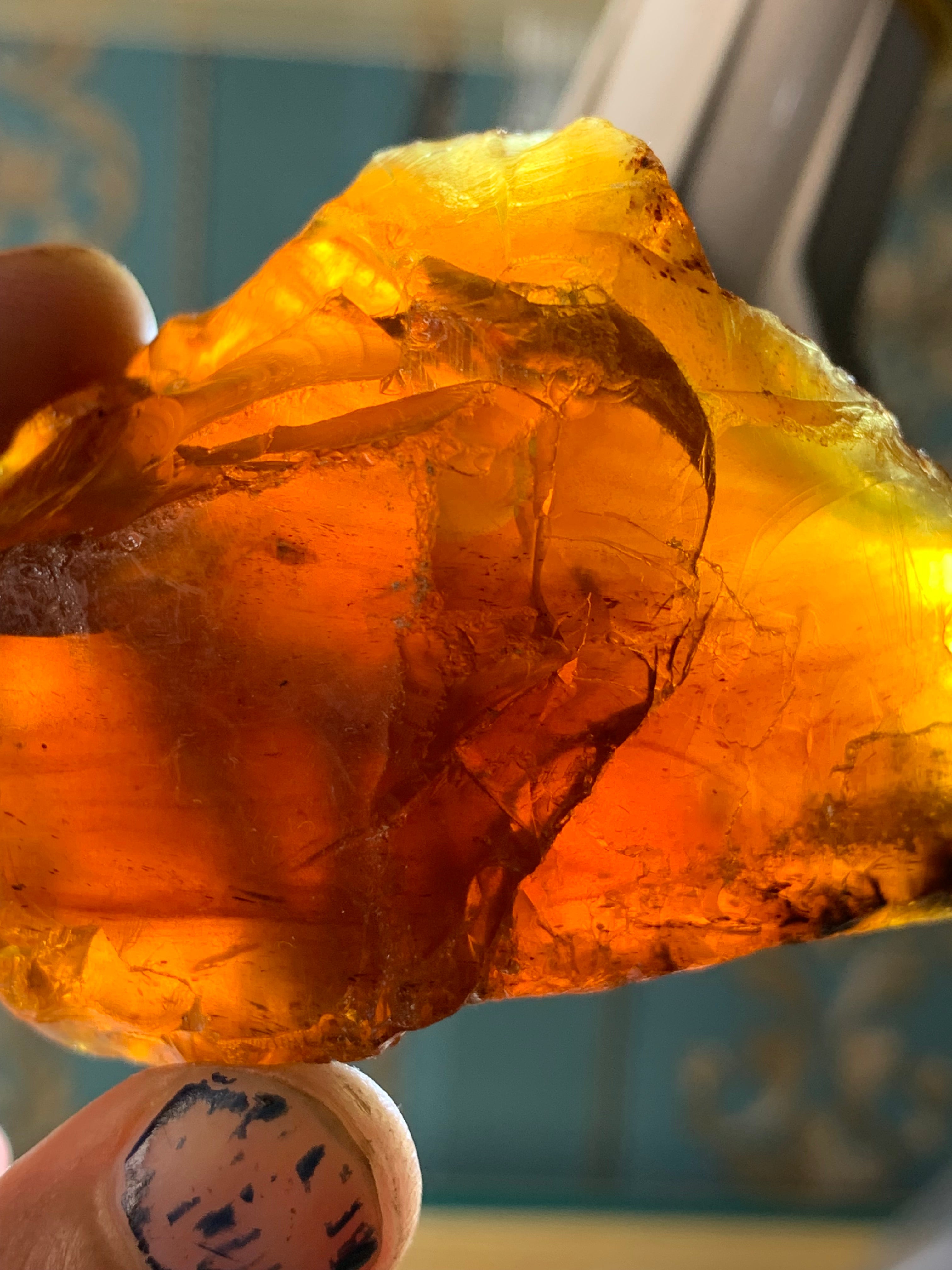 tree resin stone