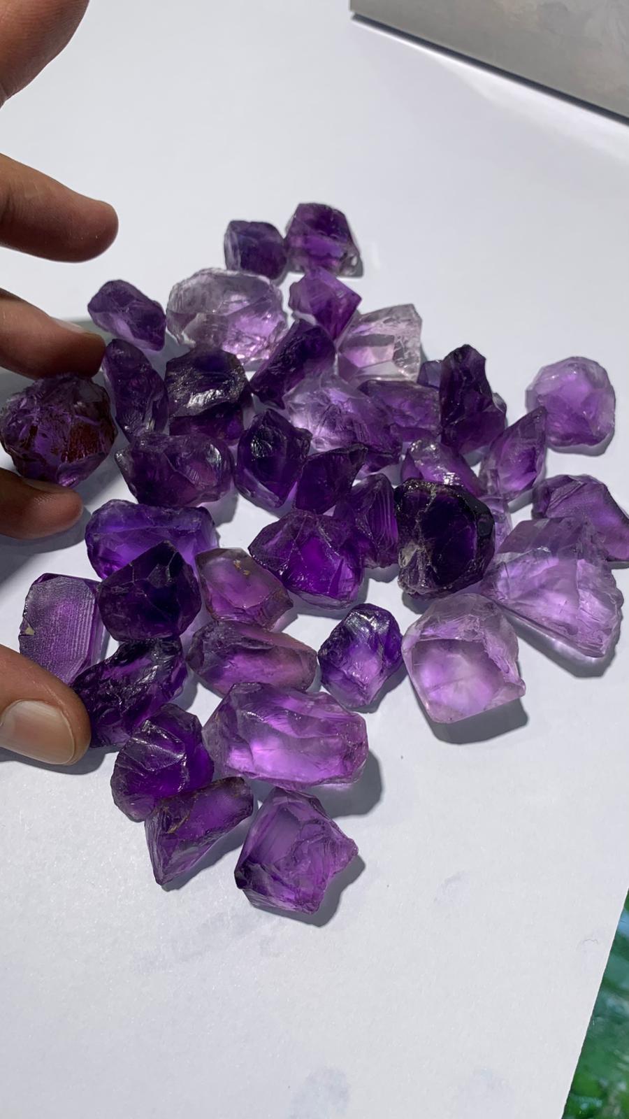 amethyst rough parcel

